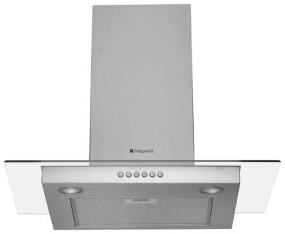 Hotpoint - HDF75SAB Glass - Cooker Hood - Stainless Steel